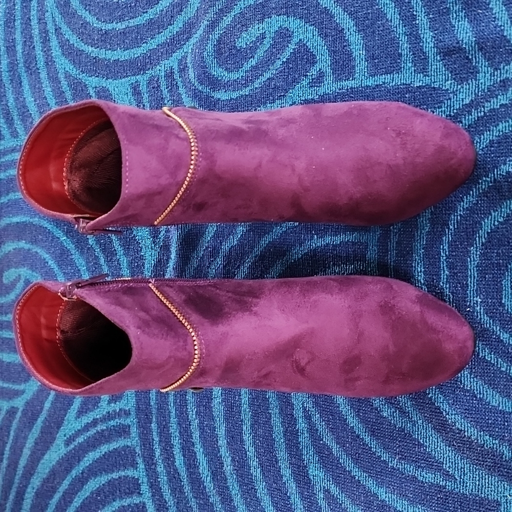 Purple Angel Steps Heels